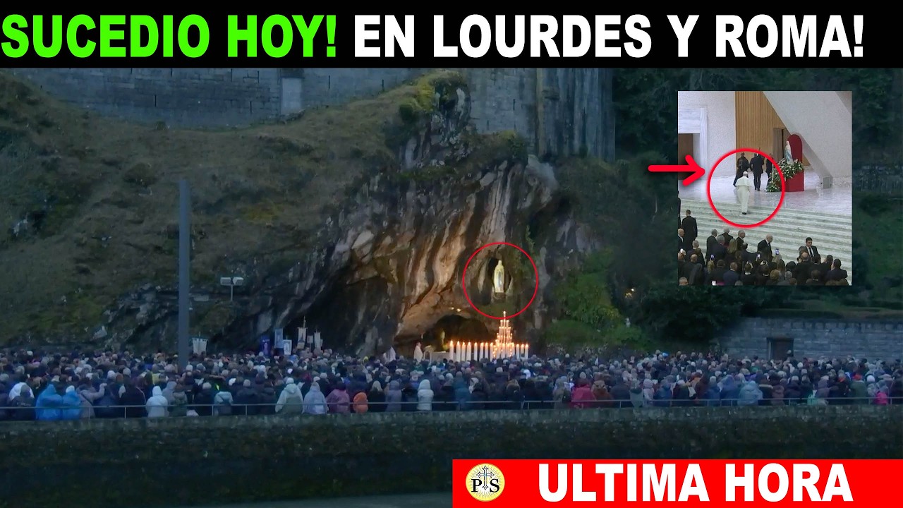 SUCEDIO HOY! mientras en LOURDES CELEBRABAN, en ROMA ESTO SUCEDÍA!