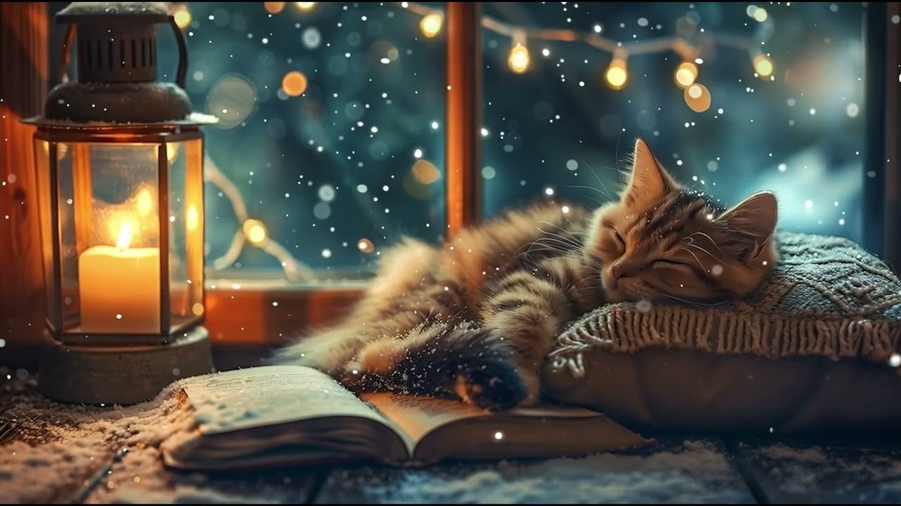 🌙 Cat Sleep Music (10 Hours) | Midnight Piano for Deep Cat Sleep