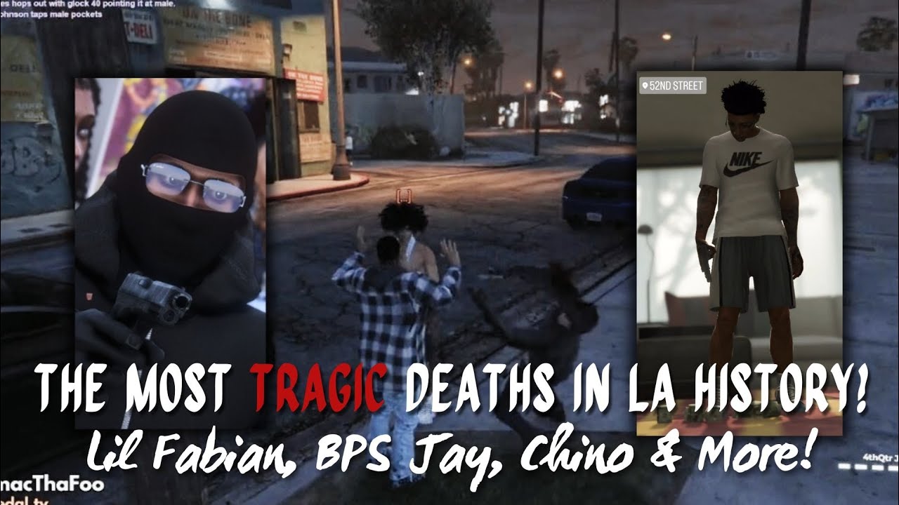 The Most TRAGIC Deaths In LA History (Lil Fabian, BPS Jay, Chino & More!) (New Leaf RP)