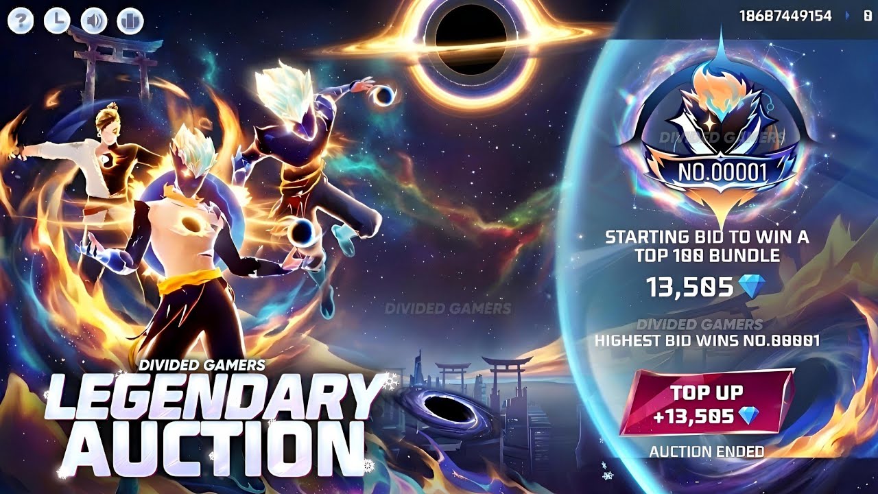 Eclipse Evo Legendary Auction Event l Free Fire New Event l Ff New Event l Legendary Eclipse Bundle