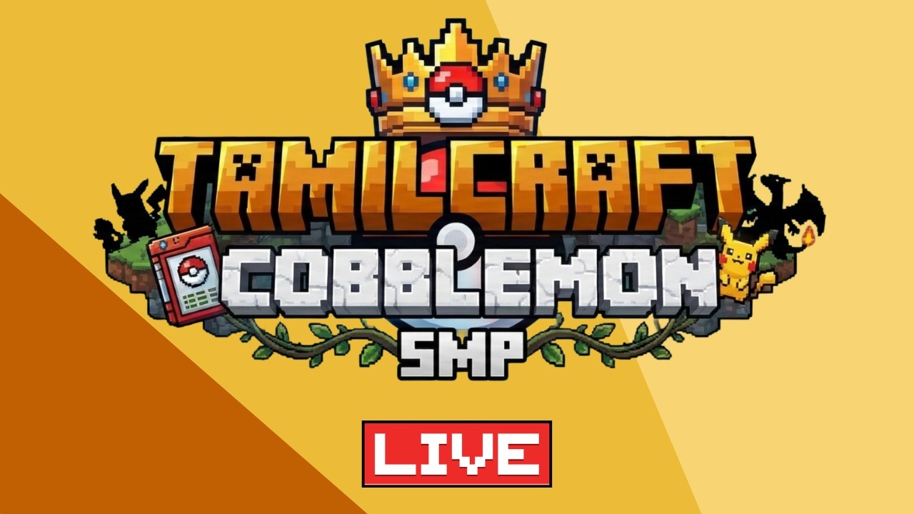 TamilCraft [Cobblemon] Public SMP | IP in the Discord server | Tamil