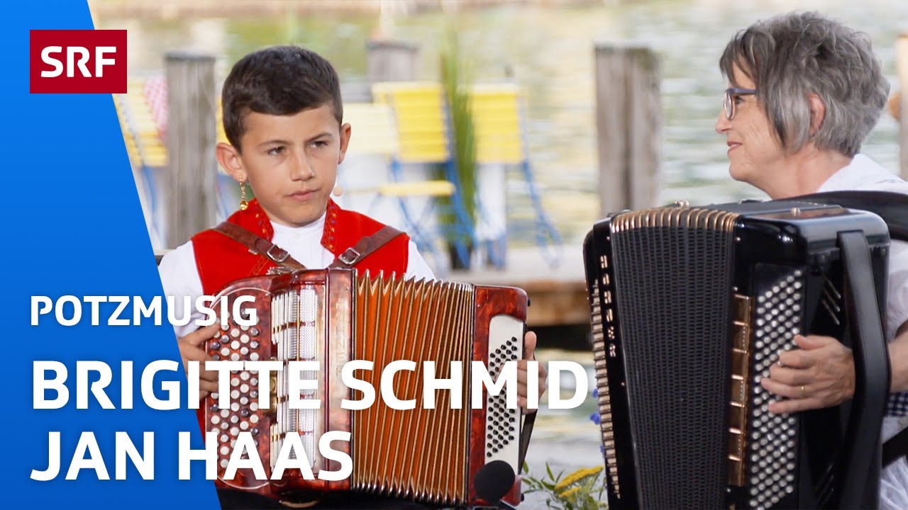 Handorgelduo Brigitte Schmid - Jan Haas: Christine | Potzmusig | SRF