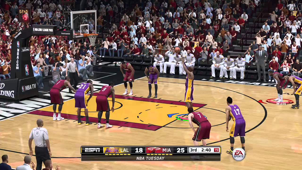 Worst Ever Throw In NBA Live Glitch