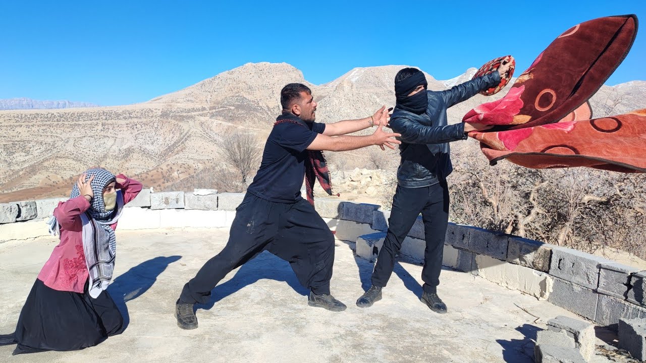 Abuse by an unknown man to Shahroz and Ms. Negar