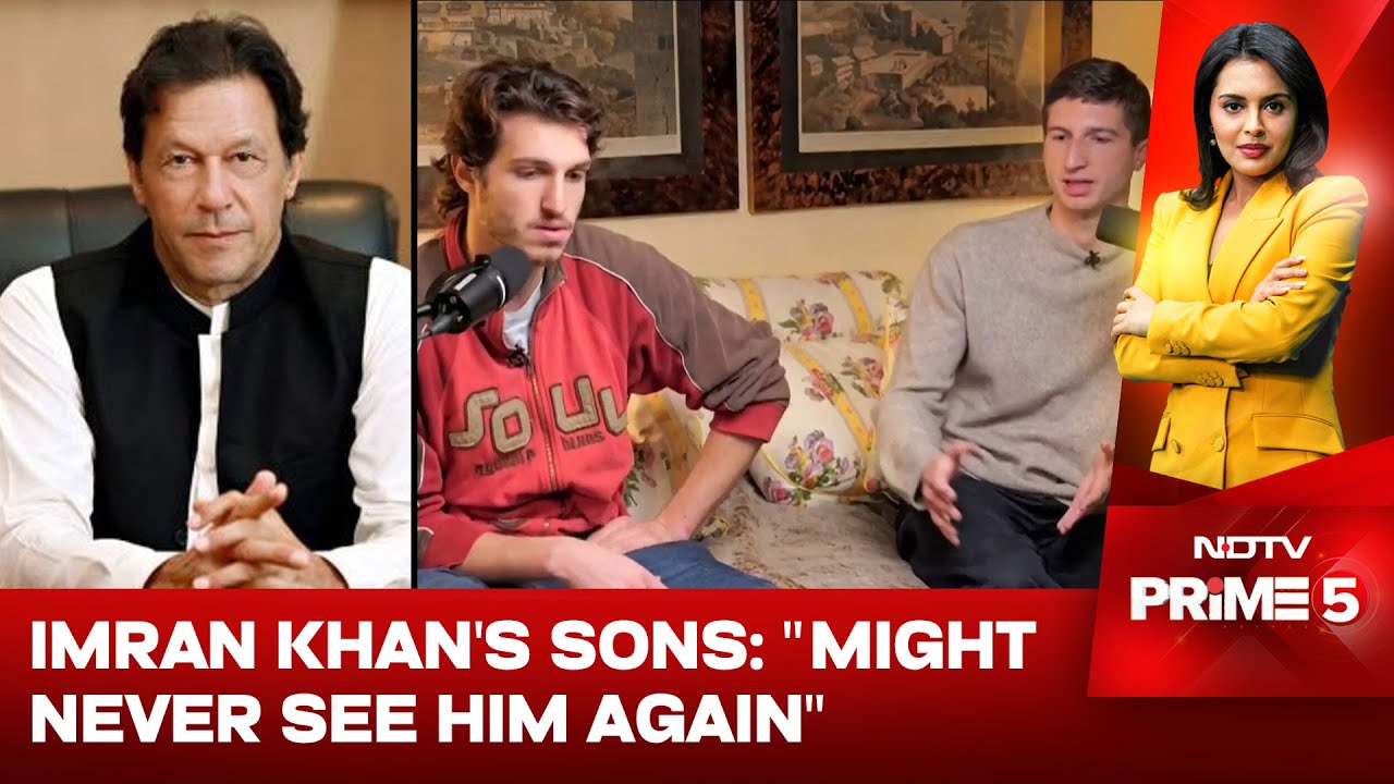 Imran Khan's Sons On His 