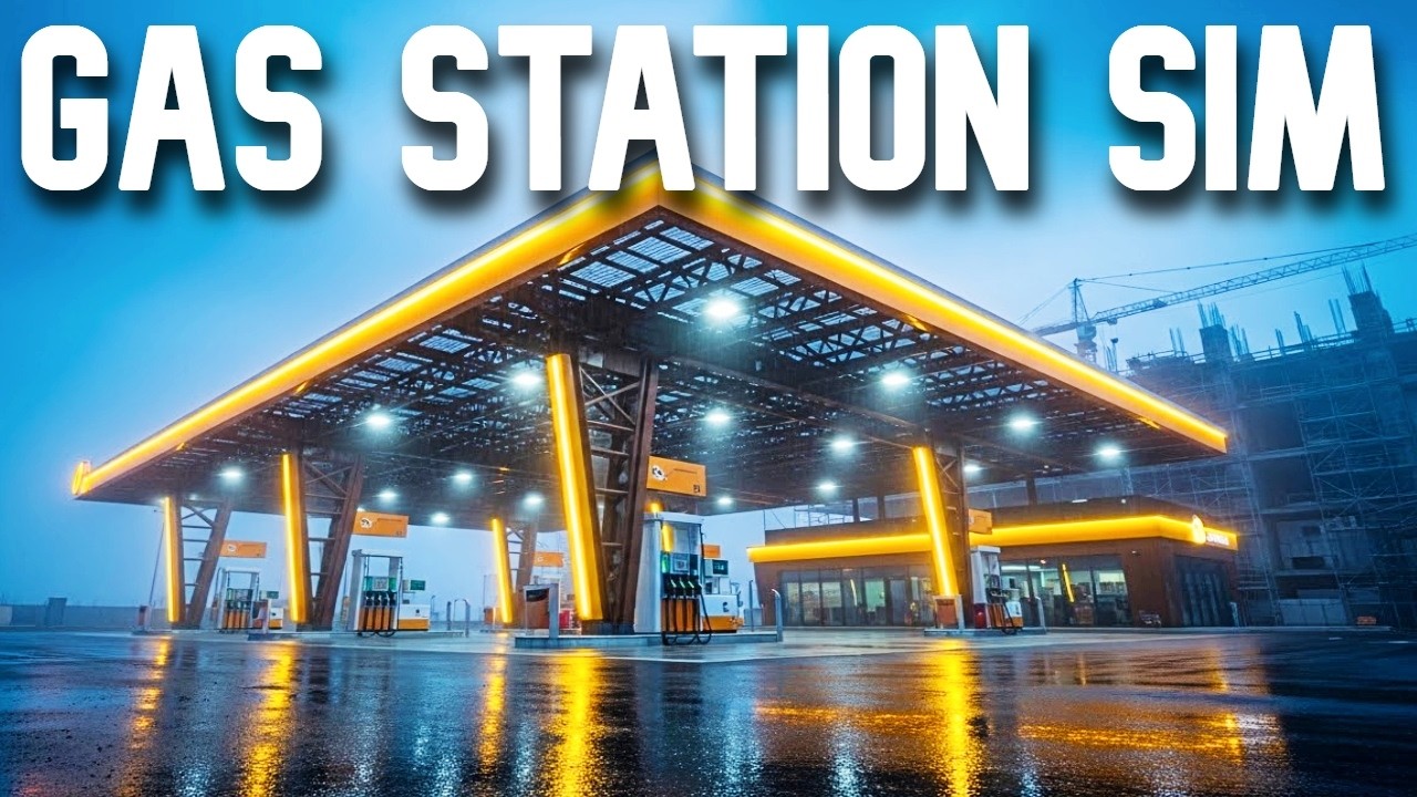 Okay.... This Promising Gas Station Simulator Is MUCH MORE Than Just A Regular Tycoon Game...
