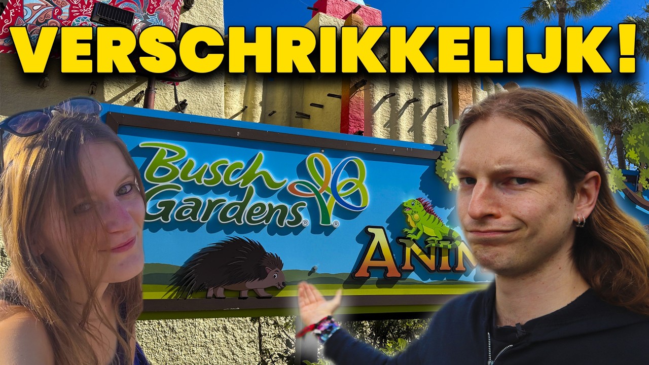 ACHTBANEN DOORT DIERENVERBLIJVEN! (Busch Gardens)