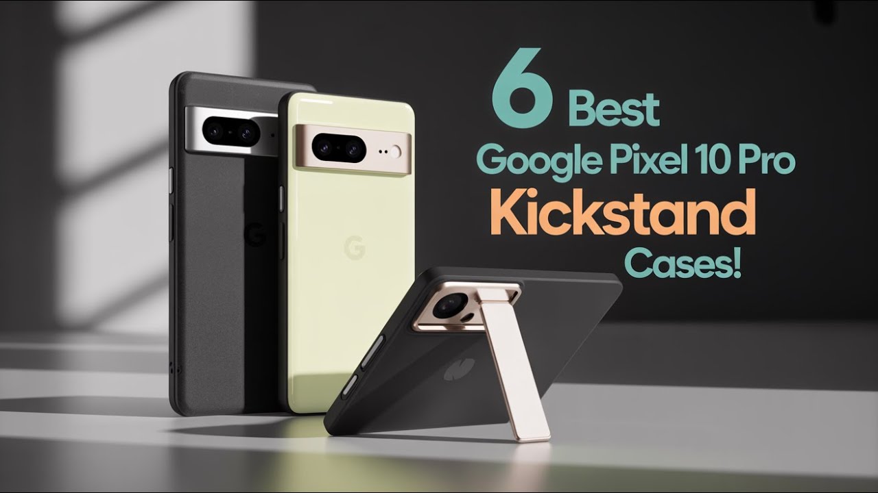 6 лучших чехлов для Google Pixel 10 Pro со встроенной подставкой
