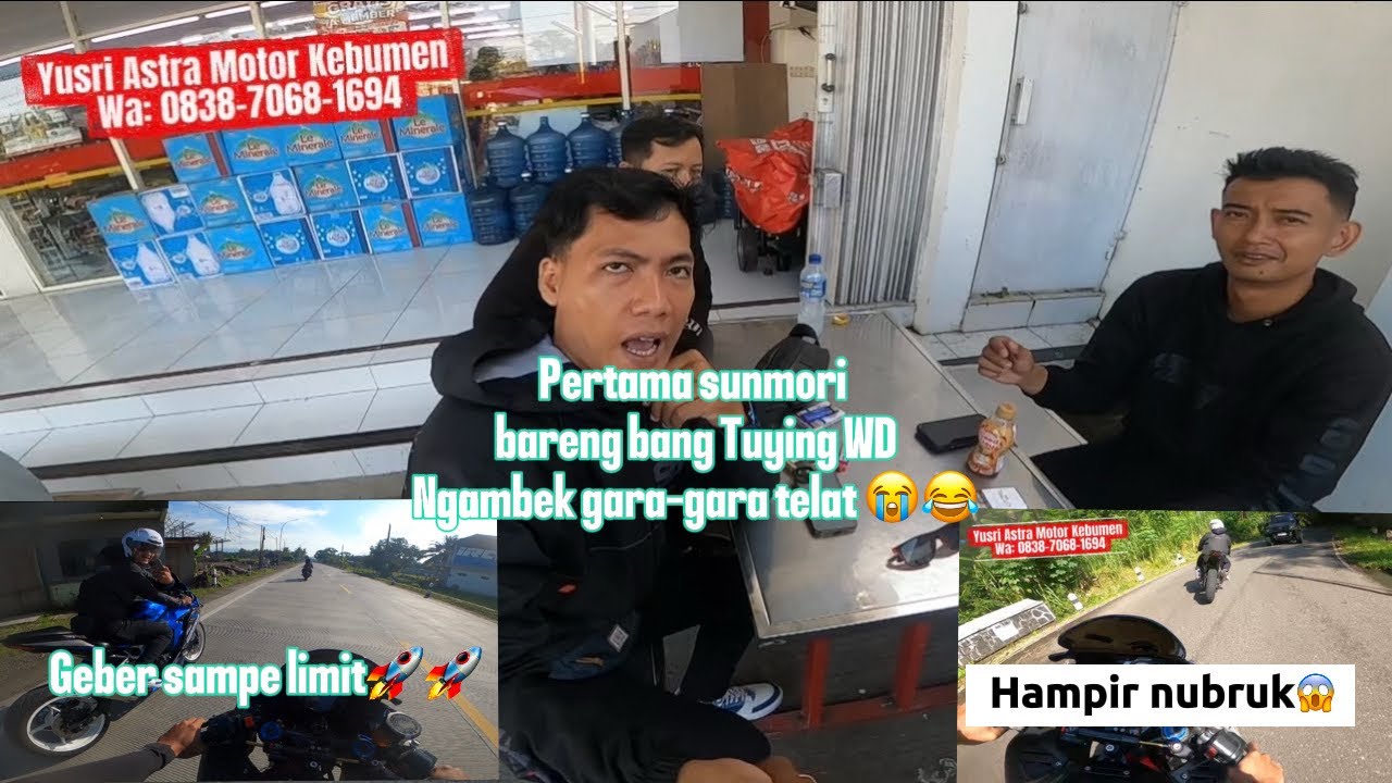 SUNMORI Bareng bang TUYING WD LIMIT2 di jalan😱