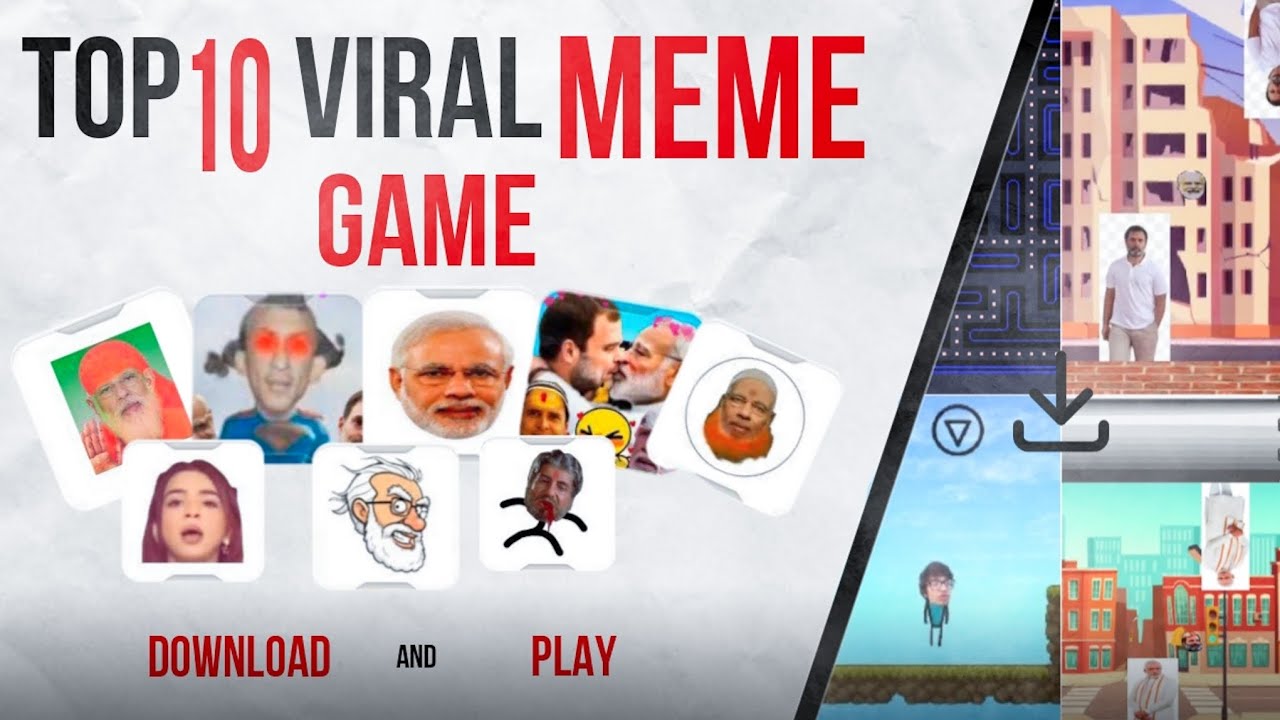 TOP 10 FUNNY VIRAL GAMES INDIA | MODI JI GAME, HAKLA SRK GAME, TIGHT SHARAF, CID GAME | @M4STF4 