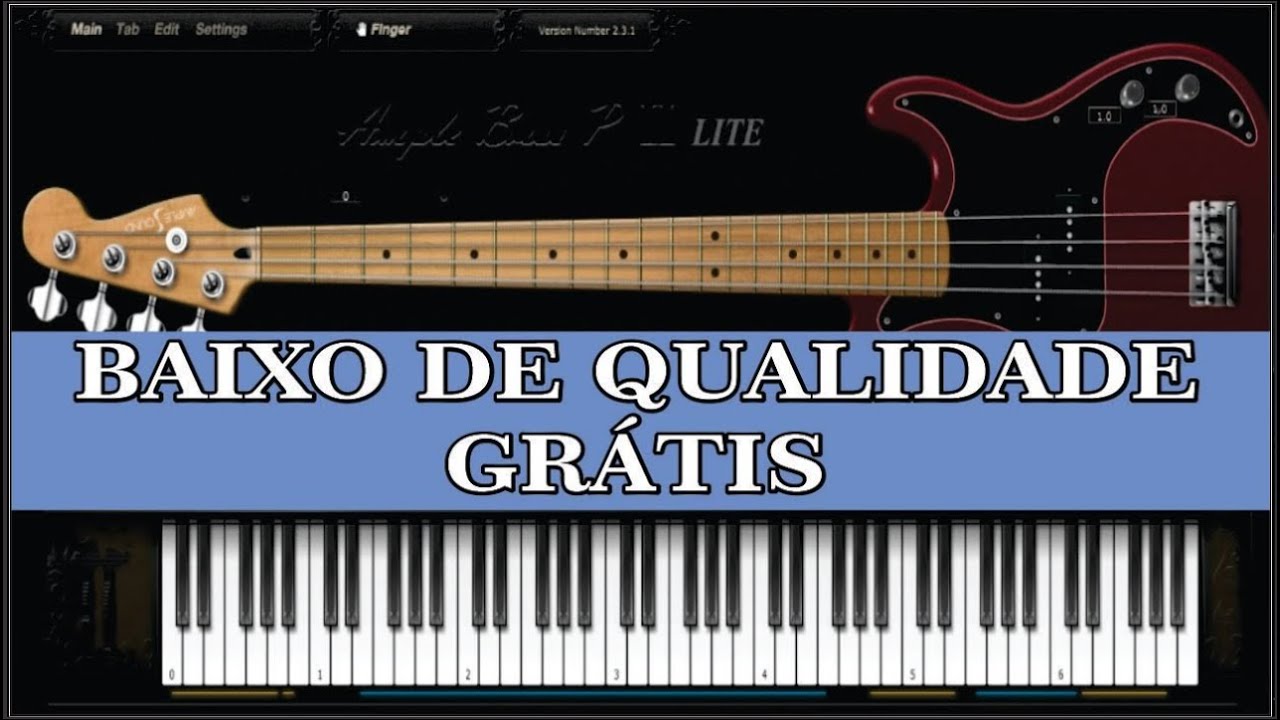 AMPLE BASS P LITE FREE PLUGIN BASS MAIS GROOVES MIDIS