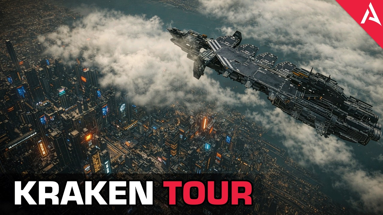 You can LIVE off this ship in Star Citizen