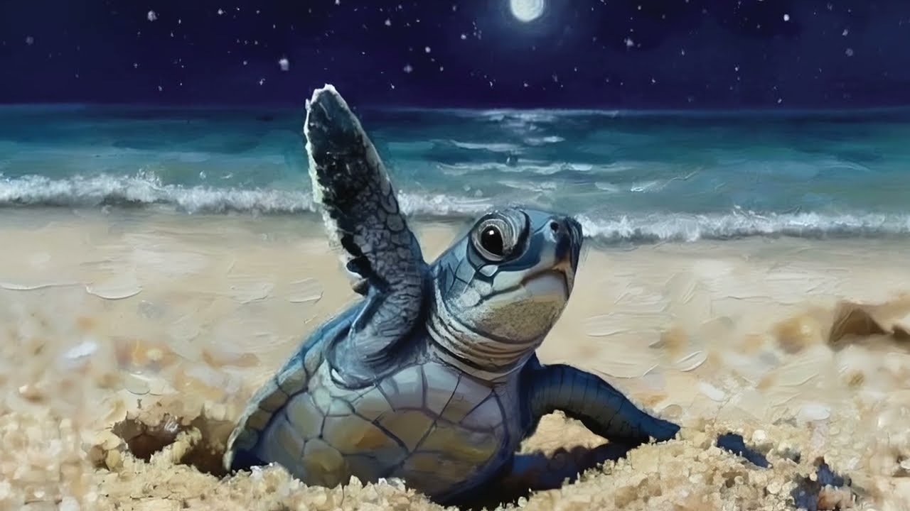 The Turtle Who Helped a Mother  |  Australian Read‑Aloud Story for Kids  | Sea Turtle Rescue Story
