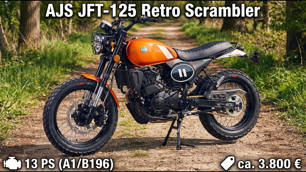 AJS JFT-125: Neuer Retro-Scrambler für A1 & B196