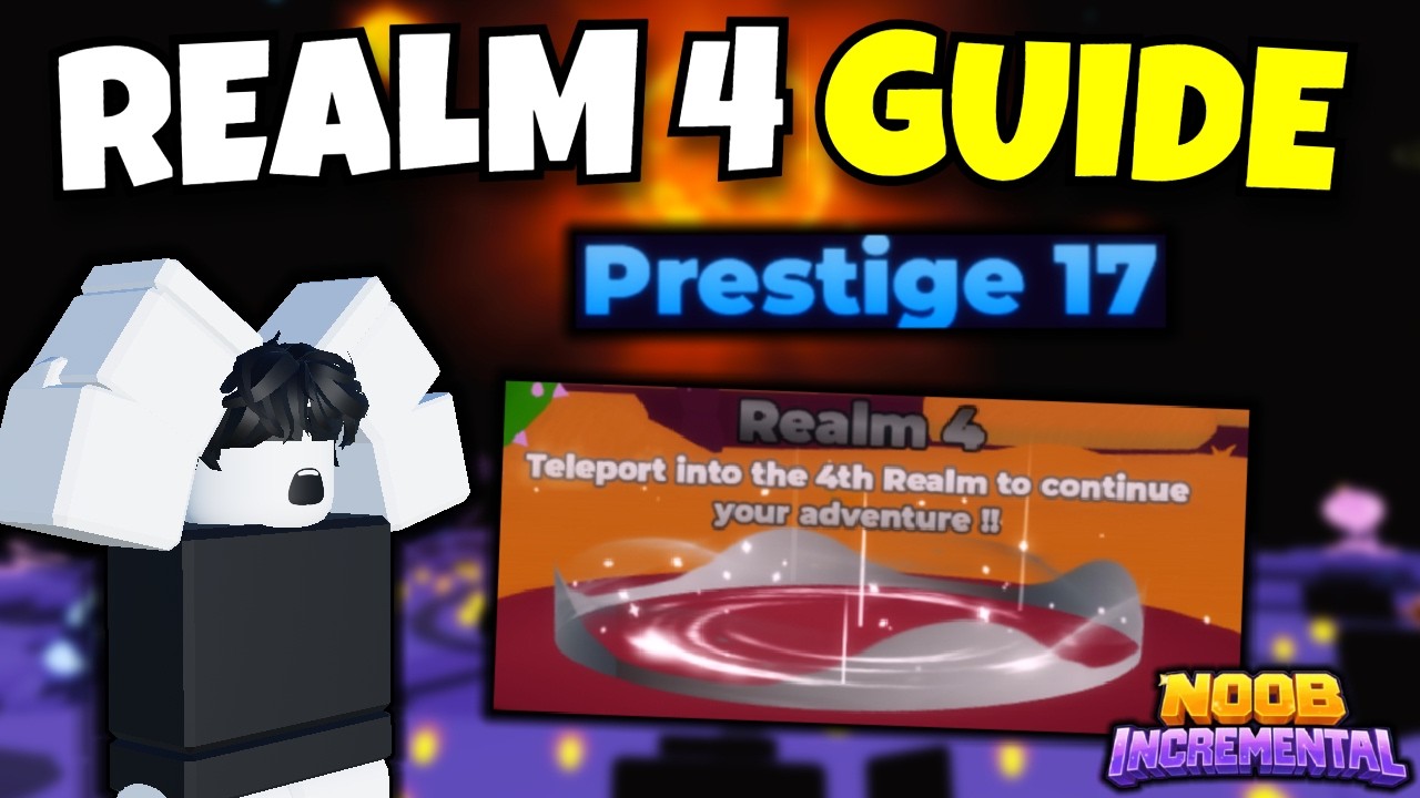 ГАЙД ПО REALM 4! | Noob Incremental