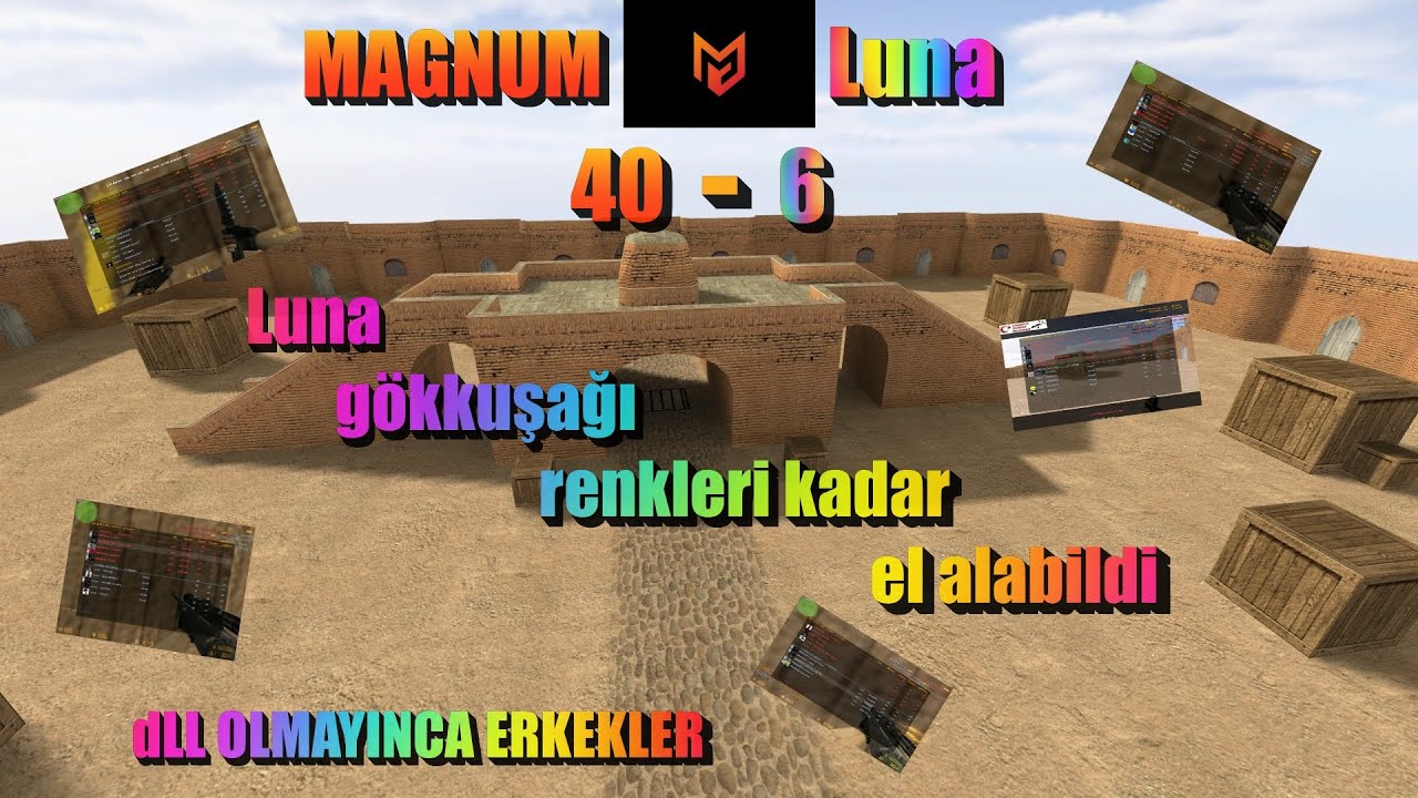 MAGNUM VS LUNA (40-6) CS 1.6 AWP İNDİA