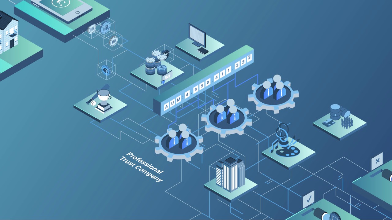 TrustToken - Cryptocurrency Motion Graphics & Animation
