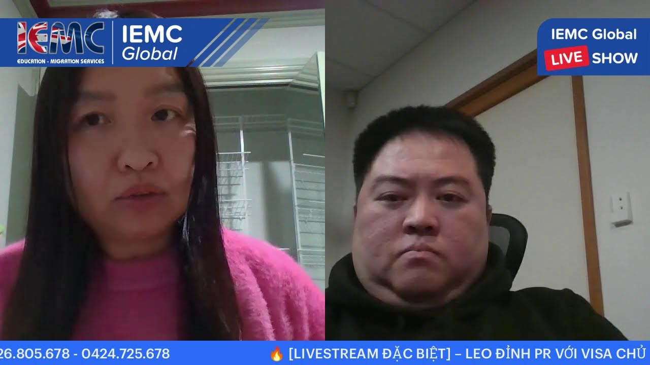🔥 [LIVESTREAM ĐẶC BIỆT] – LEO ĐỈNH PR VỚI VISA CHỦ BẢO LÃNH 482/186 🔥