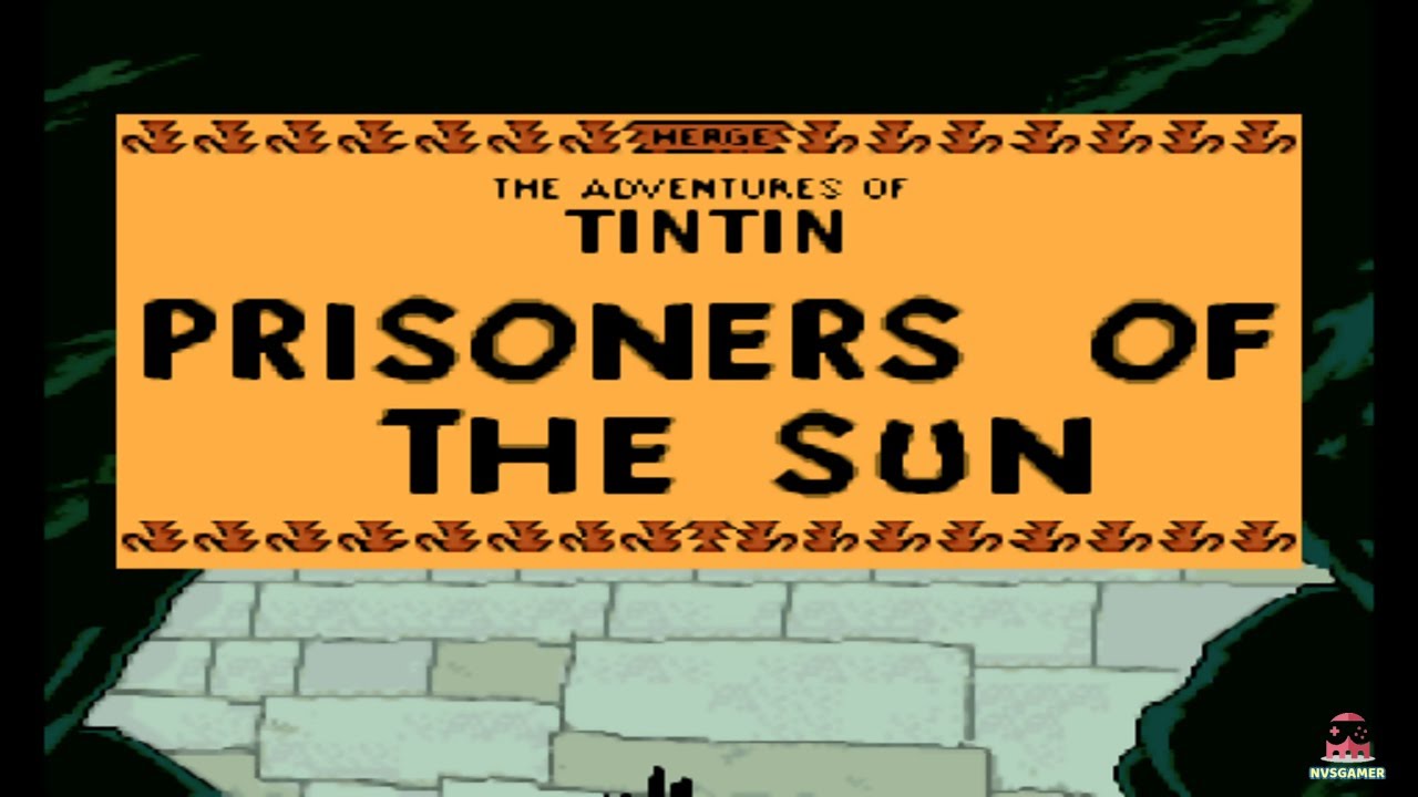 Tin Tin Prisoner of the Sun - SNES Longplay | 4K/60fps