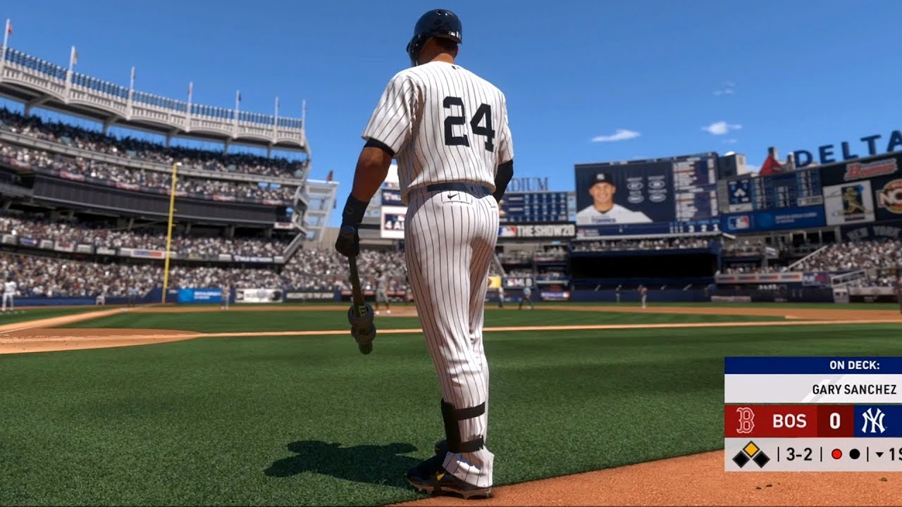 MLB The Show 20 - New York Yankees vs Boston Red Sox - August Gameplay (PS4 HD) [1080p60FPS]