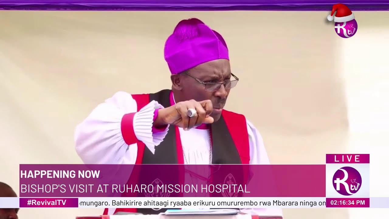 LIVE:BISHOP'S VISIT AT RUHARO MISSION HOSPITAL