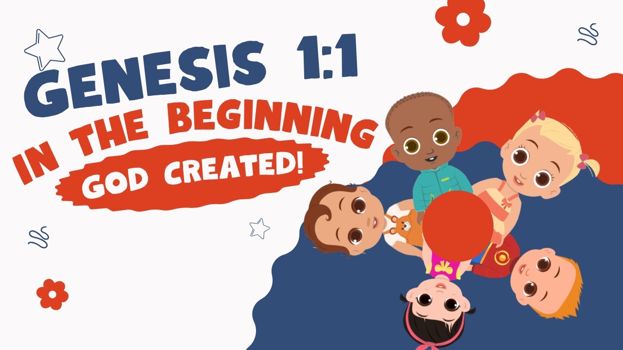 Bible song for kids & toddlers! Genesis 1 In the Beginning | Nursery Rhymes and Scripture Singalongs