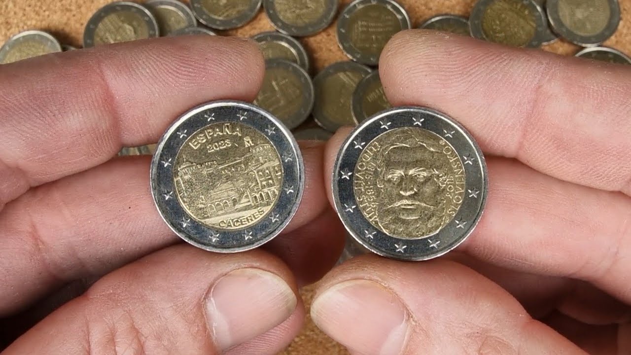 700€ 2 euro coins, hunt. New! for collections. Rare!