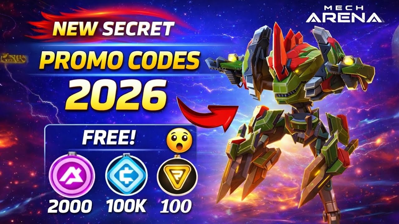 NEW Working Mech Arena Promo Codes 🤯🤫 2026 | Free A-Coins, Credits and Rewards