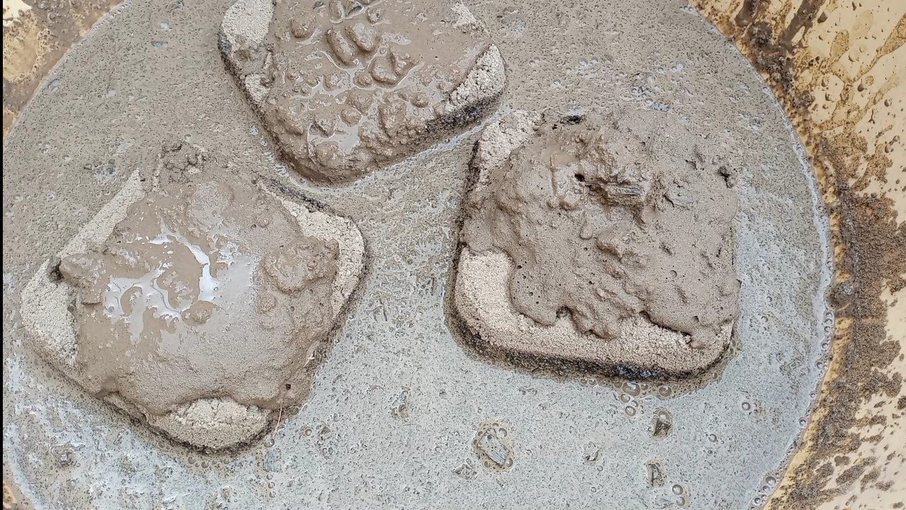 ASMR Sand Cement Blocks Crumbling Dipping in Water 💦💦💦