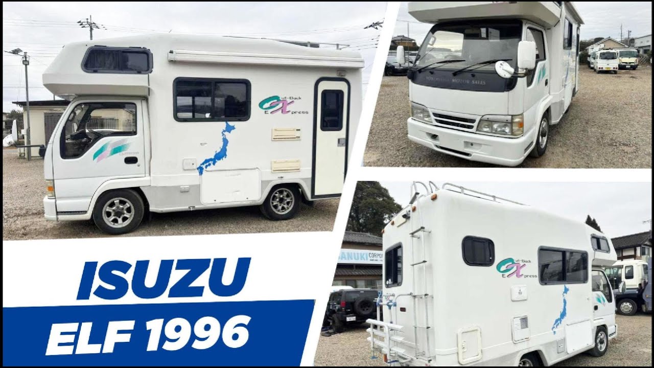Why Everyone’s Talking About This 1996 Isuzu ELF Camper! 🚐🔥