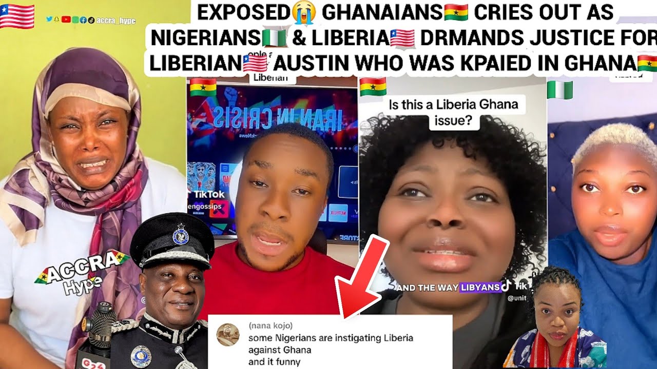 EXPOSED😭 NIGERIANS🇳🇬 INSTIGATING LIBERIA🇱🇷 AGAINST GHANAIANS🇬🇭 OVER AUSTIN WHO WAS KPAIED IN GHANA🇬🇭