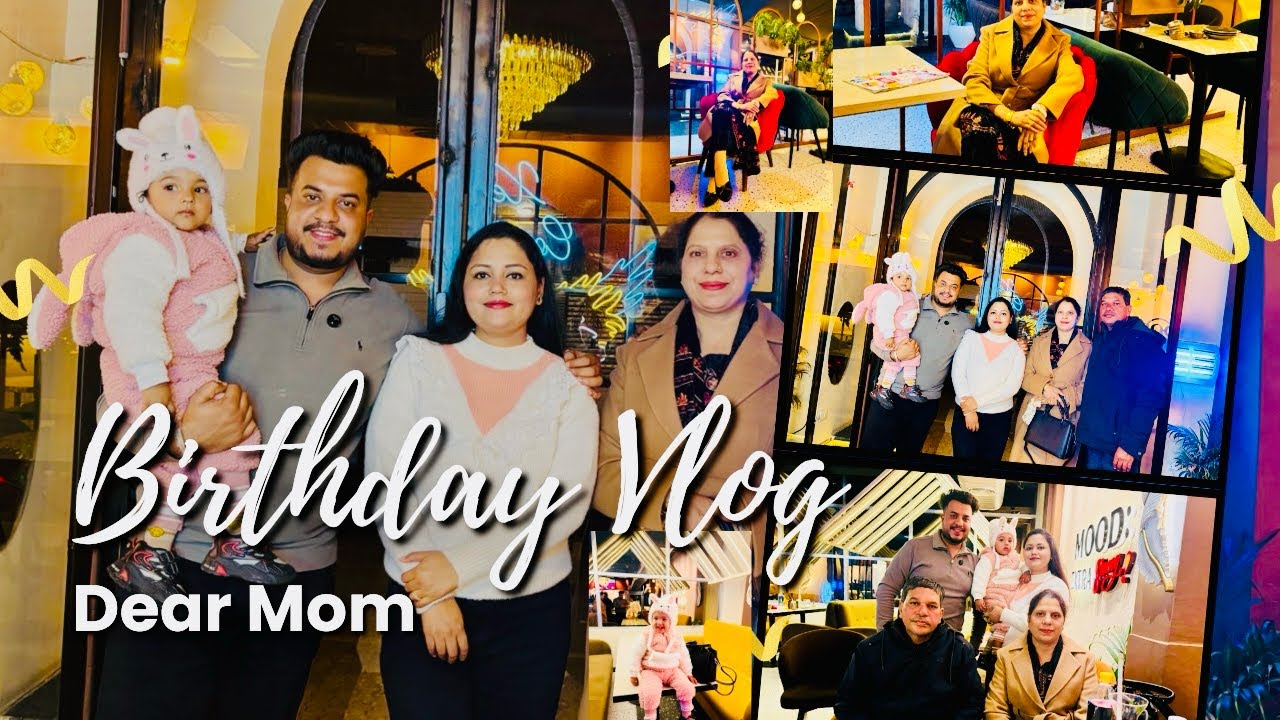 Mom’s Birthday Dineout at xero Courtyard Full vlog |Booking With District App #birthdaycelebration  