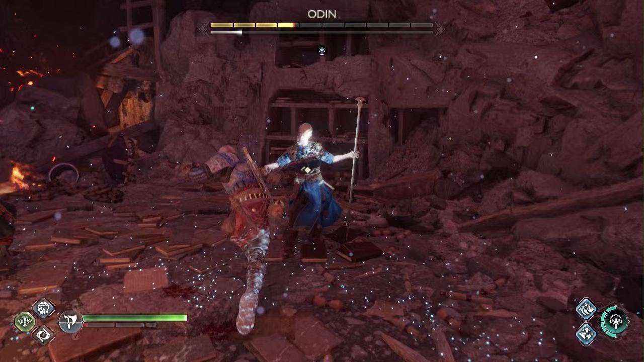 I beat odin in gowr