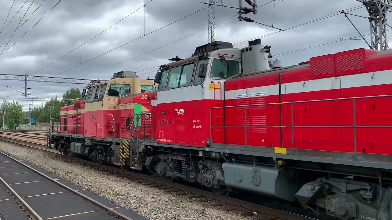 Jyväskylän junat OSA 1/2 | Trains at Jyväskylä PART 1/2