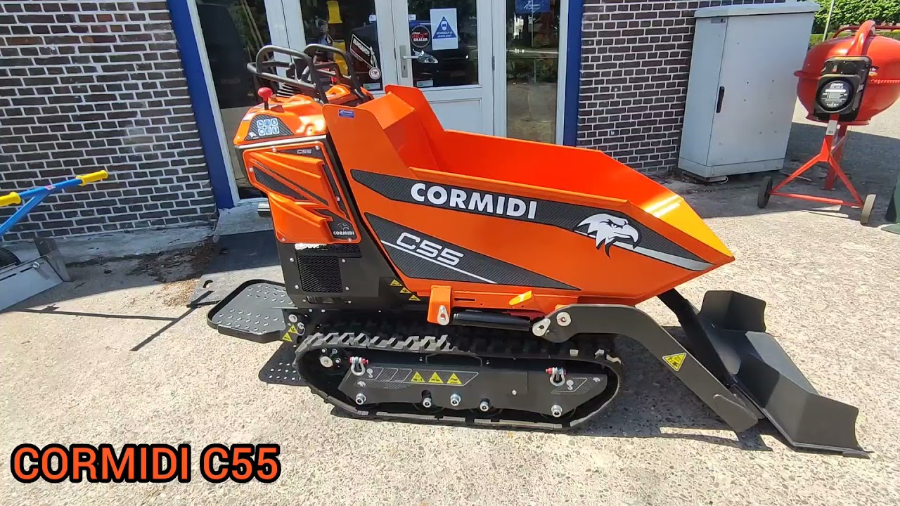 CORMIDI C55 DUMPER met laadschop