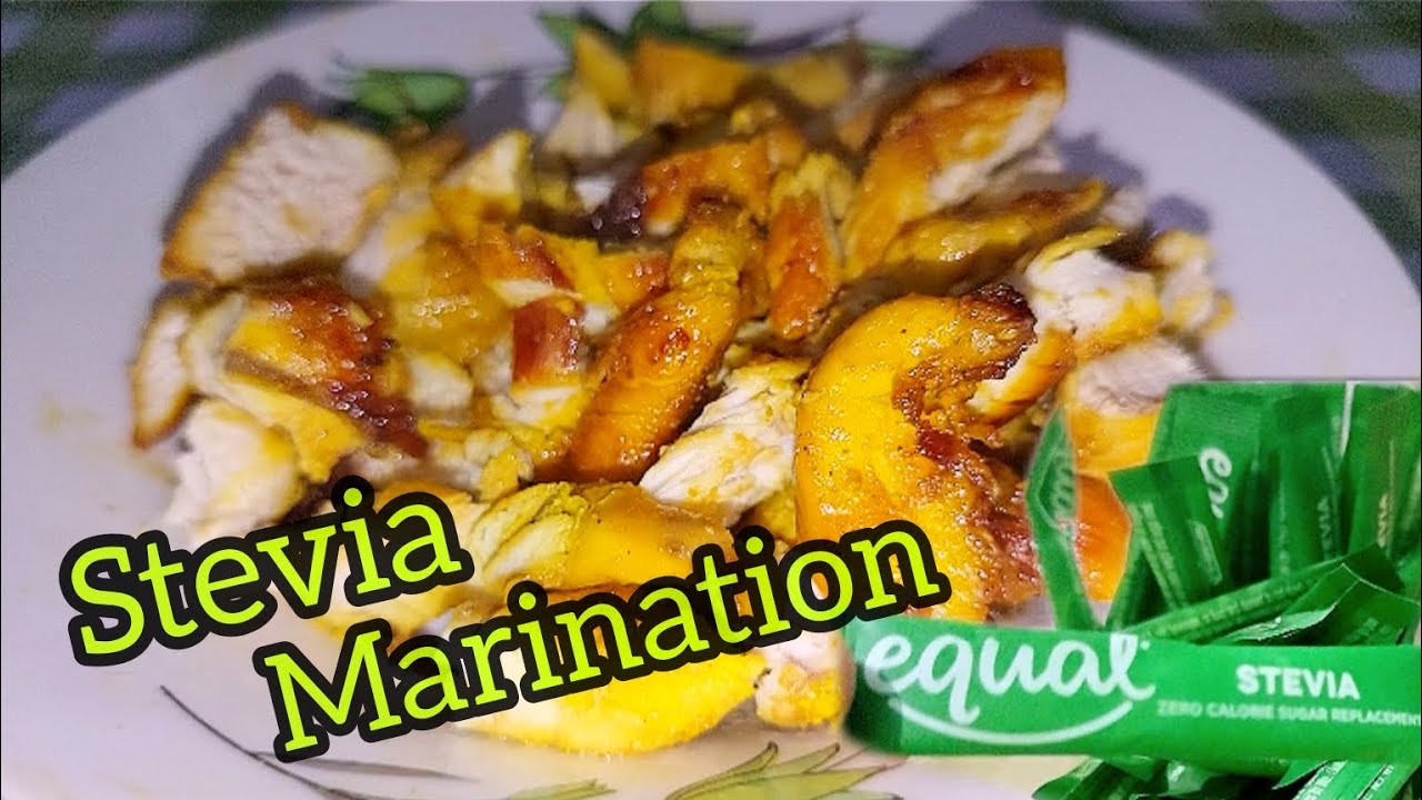 Membuat Perapan Ayam Menggunakan Stevia / Gula Gantian. 