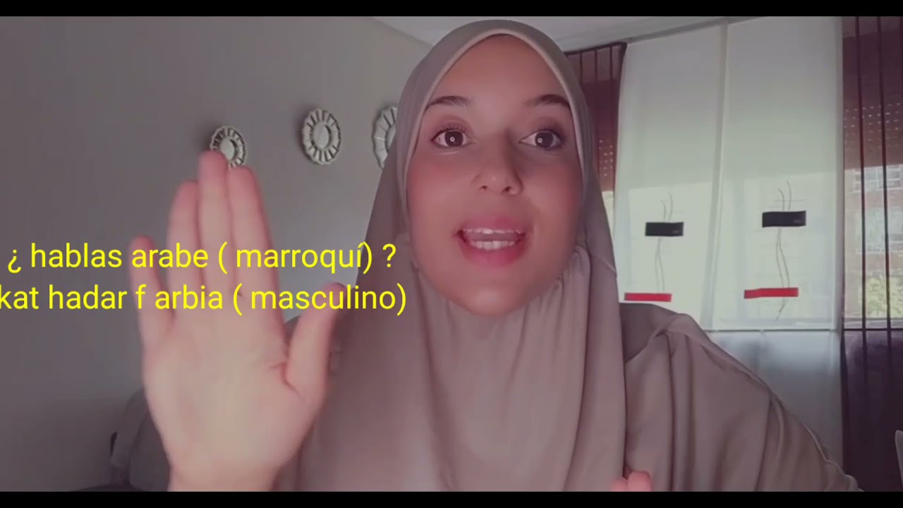 APRENDE ÁRABE(MARROQUÍ DARIJA) FRASES Y PALABRAS COMUNES Y BÁSICAS 2 PARTE