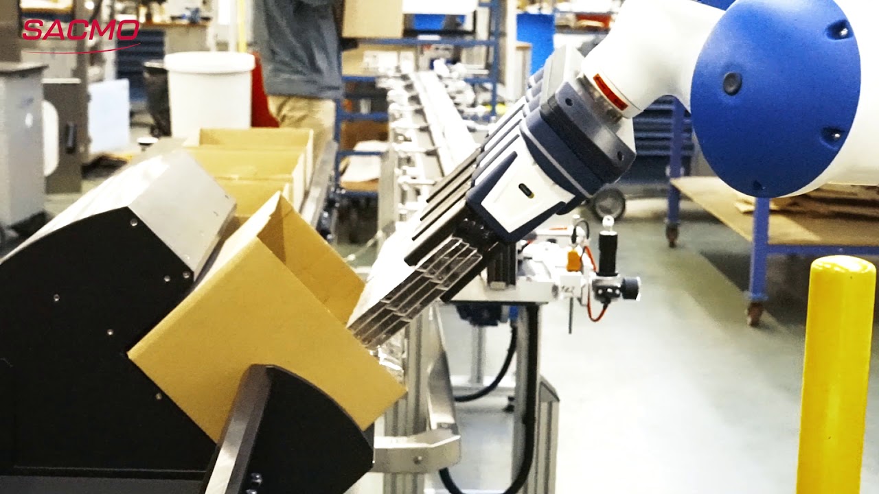 SACMO - ROBOT COLLABORATIF MISE EN CAISSE