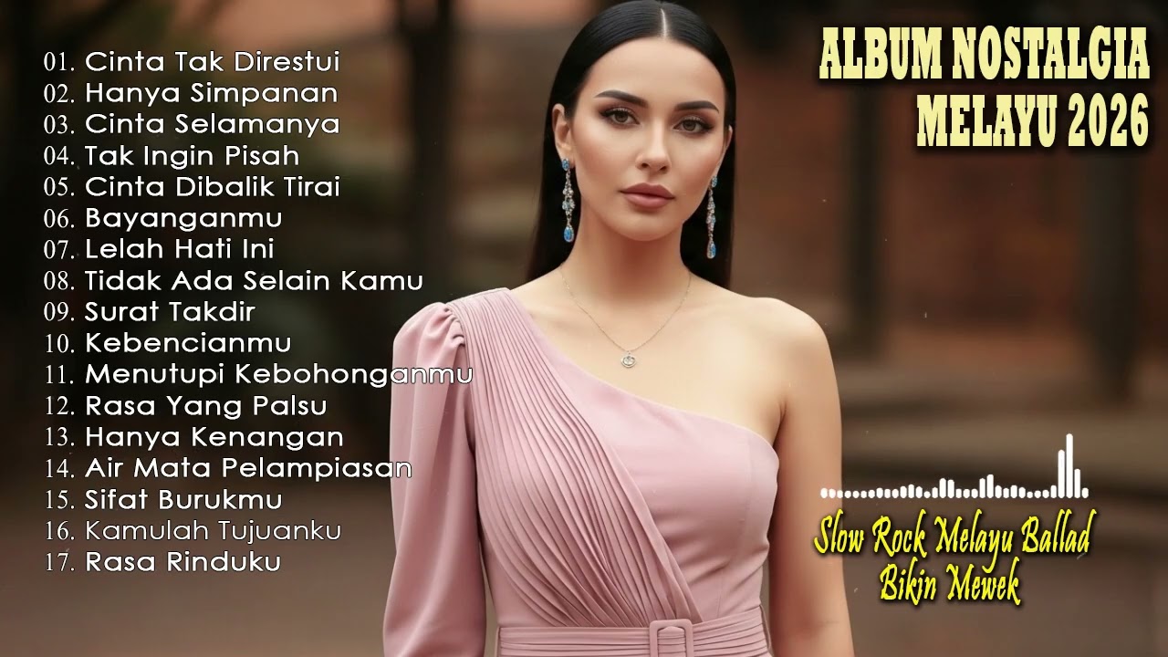 Lagu Slow Rock Melayu Terbaru 2025 - Sedih Menyayat Hati - Lagu Pop Melayu - Menunggu Dalam Luka