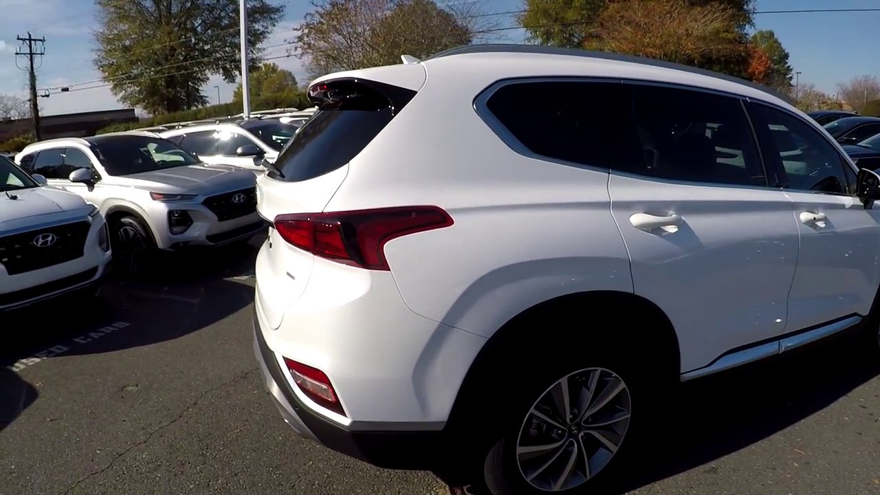 Walkaround review of NEW 2019 Hyundai Santa Fe SEL plus