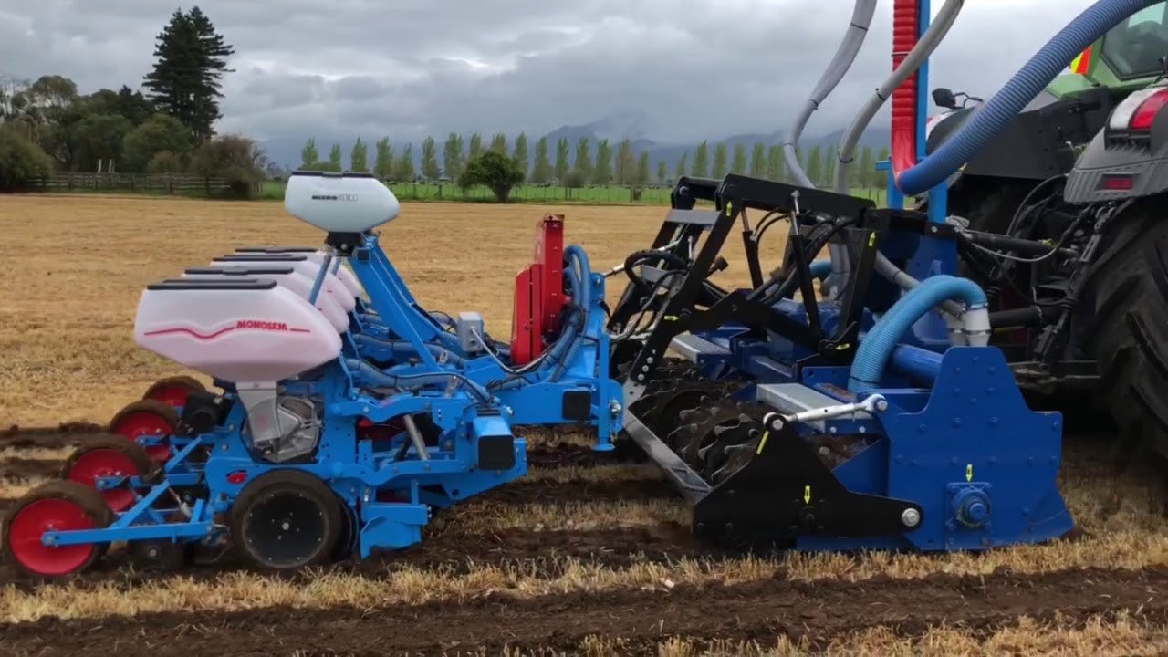 Strip till Maize Planting New Zealand