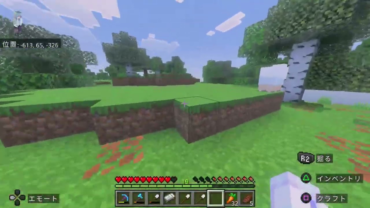 Minecraft[ソロ配信]day14 ハロウィン素材を集めるよー