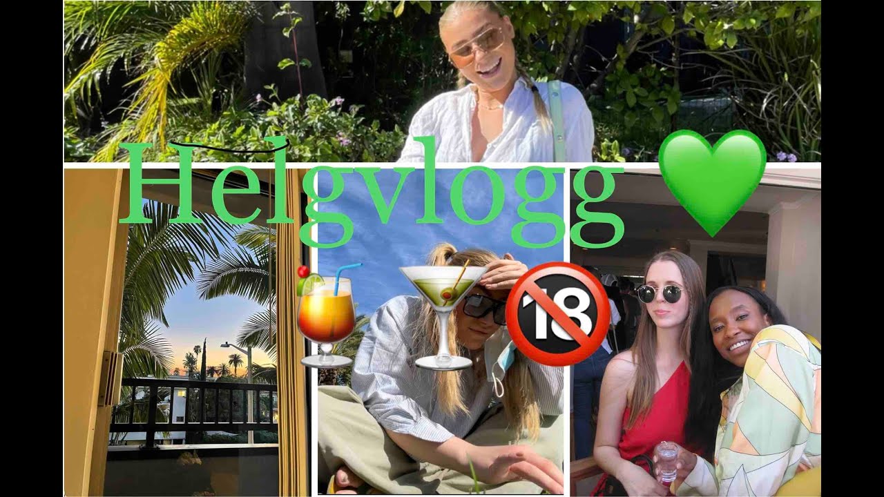 HELGVLOGG (festvlogg) Super Bowl WKND, första dagen i skolan 😃