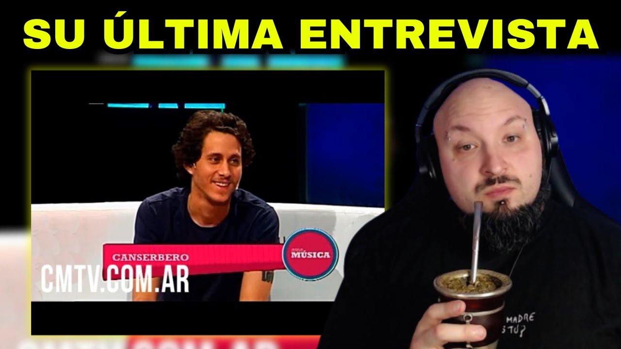 Canserbero - Última entrevista (Diciembre 2014) // BATERISTA REACCIONA // Nacho Lahuerta