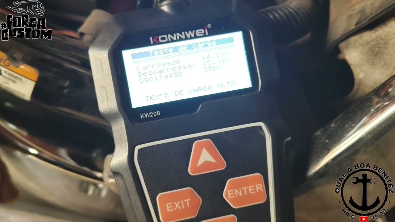 Teste de Carregamento de Bateria