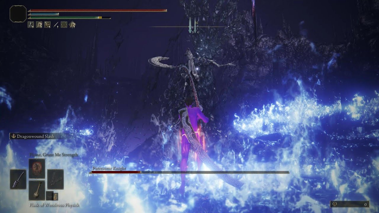 Elden Ring Shadow of the Erdtree - Putrescent Knight(No Damage, Solo, No Summons)