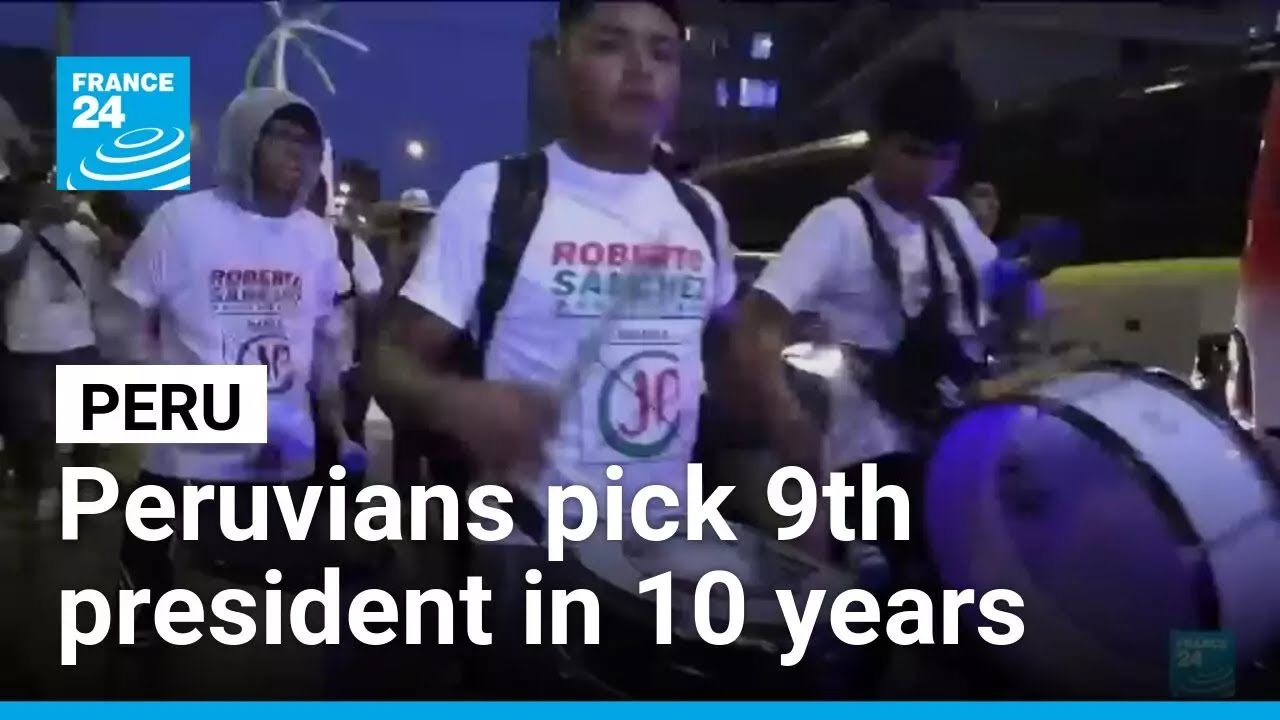 Peru votes for its ninth president in 10 years &bull; FRANCE 24 English
