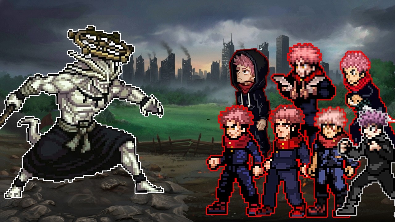 Mahoraga VS All Yuji