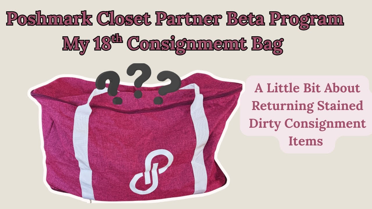 Unbagging My 18th Poshmark Consignment Bag.
