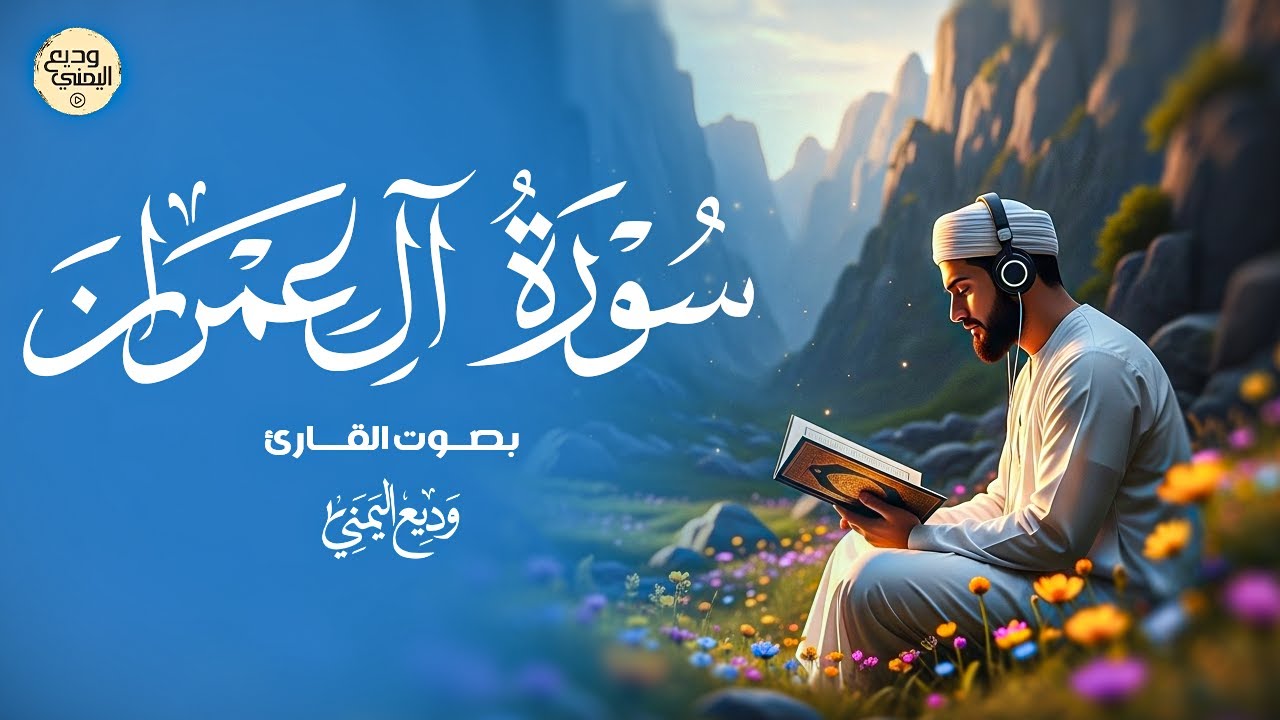 لا تفوتوا هذا التلاوة المؤثرة لسورة آل عمران بصوت وديع اليمني!